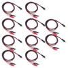 DC to Dual Test Clip Cable Copper Core Electrical Test