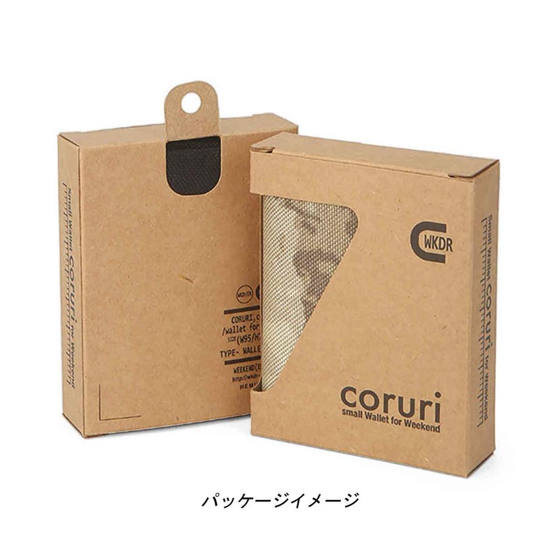 HEMING'S Coruri/Basic Mini Wallet, Yellow, 3.7 x 3.0 x 1.0