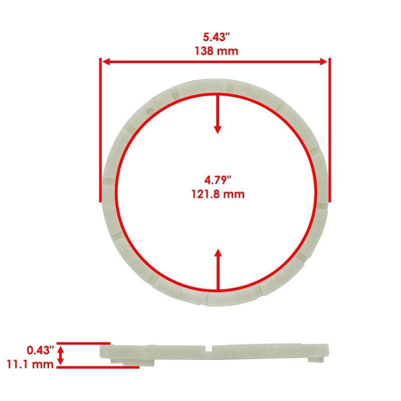 Caltric Front Differential Output Cover For Polaris Scrambler XP 1000