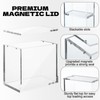 YEXEXINM 3 Pack Acrylic Magnetic Case Compatible with Booster Boxes,