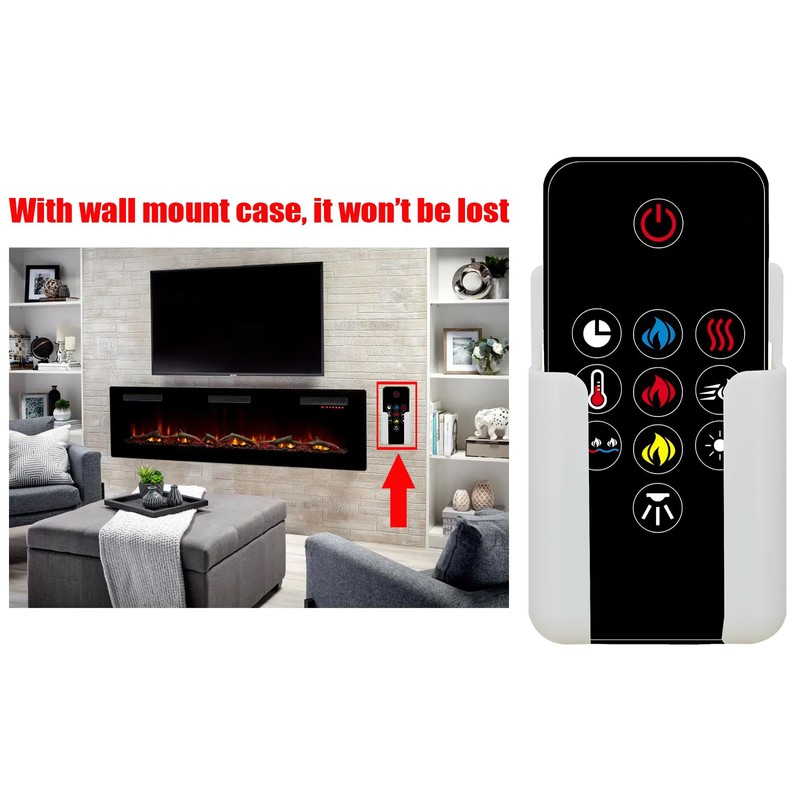 Replacement Remote Control for Napoleon Electric Fireplace W660-0211-SER NEFL42CHS NEFL50CHS