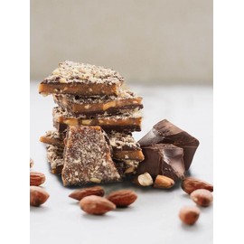 Ultimate Toffee 12 Flavor Bundle - Dave's Sweet Tooth Toffee - 12 Unique Flavors - 12 4oz Bags Chocolate Snack  Almond Toffee  sampler Candies Bonbon Dessert