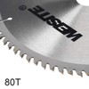 uxcell 9" Circular Saw Blade, 80T 3/4" Arbor, Wood Tungsten