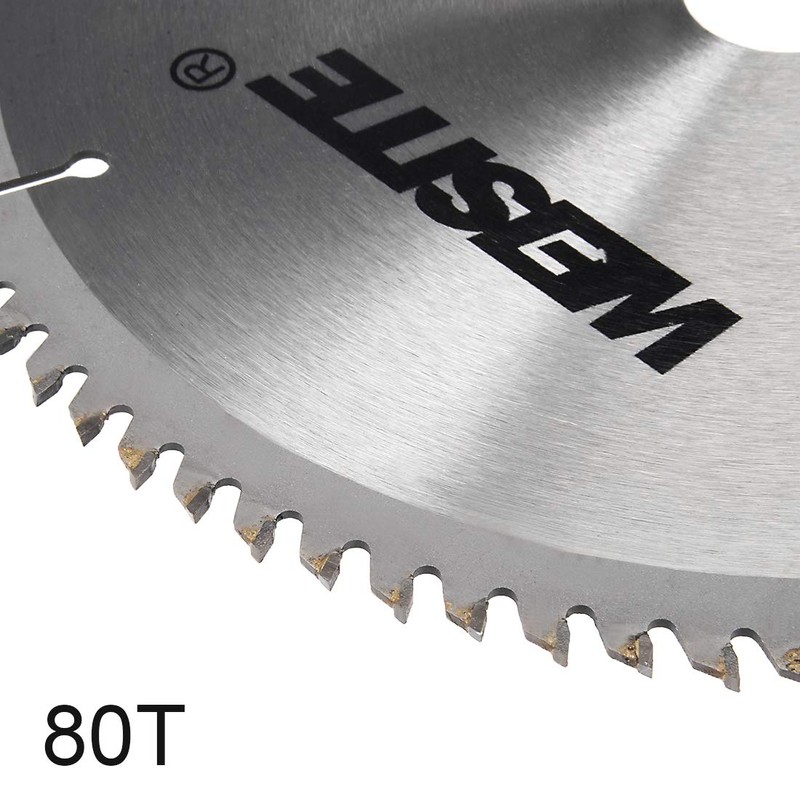 uxcell 9" Circular Saw Blade, 80T 3/4" Arbor, Wood Tungsten