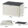 BOSEDSANG Folding Storage Box with Large Building Lid for Duplo