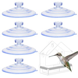 XJKJSX 6 Pack Replace The Suction Cups of The Birds The Suction Cup of The Glass Bird Feeder, The of The Window of The Bird Feeder