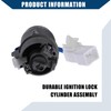 Hihaha No.81-20-1EA00 Car Ignition Switch Lock Cylinder with 2 Keys