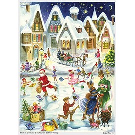 Advent Calendar "Happy Ice Skating"