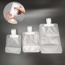 Tubing empty bottles, cosmetic portioning containers, 50ml portable cases, travel refill tubes, swimming pool accessories / 튜빙 빈병 화장품 소분 공병 용기 50ml 휴대용 케이스 여행용 리필 튜브 수영장용품