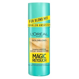 L'Oréal Paris Ansatz-Kaschierspray für stufenlose und natürliche Übergänge, Kaschiert Ansätze bis zur nächsten Haarwäsche, Magic Retouch, Blond für dunkle Ansätze, 1 x 75 ml