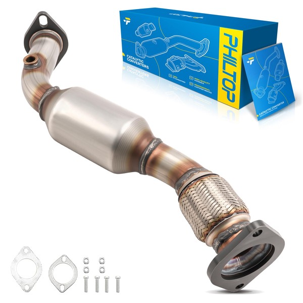 PHILTOP Front Catalytic Converter Kit Direct-Fit Compatible with Buick Lucerne