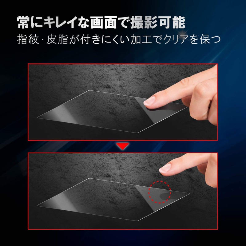 Elecom DFL-ND56GG01 Gorilla Glass LCD Protective Film, High Gloss, Ultra