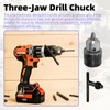 SDS Max to SDS Plus Adapter Kit with 10mm Quick