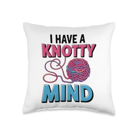 Crochet Crocheting Throw Pillow