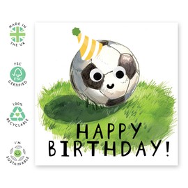 Central 23 Birthday Cards And Envelopes - Football Birthday - Boy Birthday Cards For Son Nephew Grandson - Happy Birthday Card For Him Her - Comes With Fun Stickers