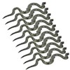 10pcs Inflatable Snakes Toy Scary Snake for Garden Farm Swimming