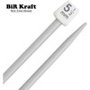 2 x Long Straight Needles (35cm) Plastic Knitting Needles Diameter