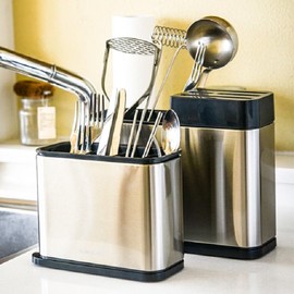 Mobengston stainless steel cutlery case kitchen cutlery holder, stainless steel cutlery case kitchen cutlery holder / 모벵스턴 스텐 수저통 키친 커트러리 홀더, 스텐 수저통 키친 커트러리 홀더