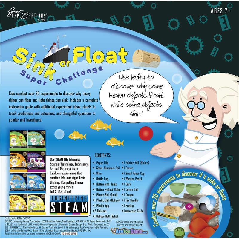 Great Explorations Sink or Float