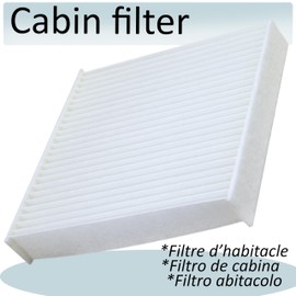 AERZETIX - C71813 - Cabin Air Filter - Compatible with Daihatsu Fiat Honda Subaru Suzuki Toyota OE numbers 08975-K2000-100, 08975-K2003-100, 71743821, 08R79SAA600B, 80291SAA505HE