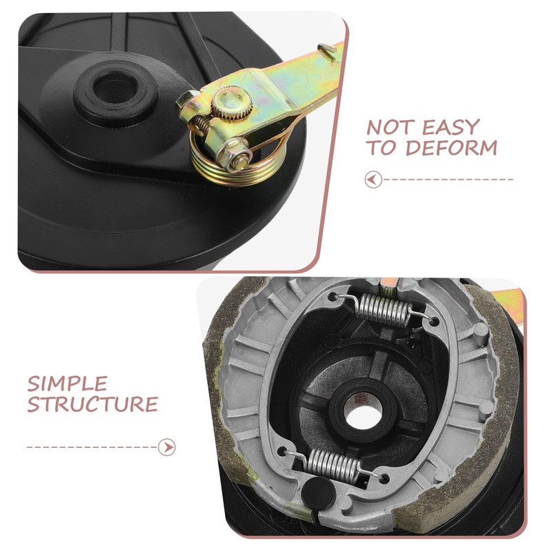 Zerodeko Rear Drum Brake Parts Kit for Electric Scooters Reliable