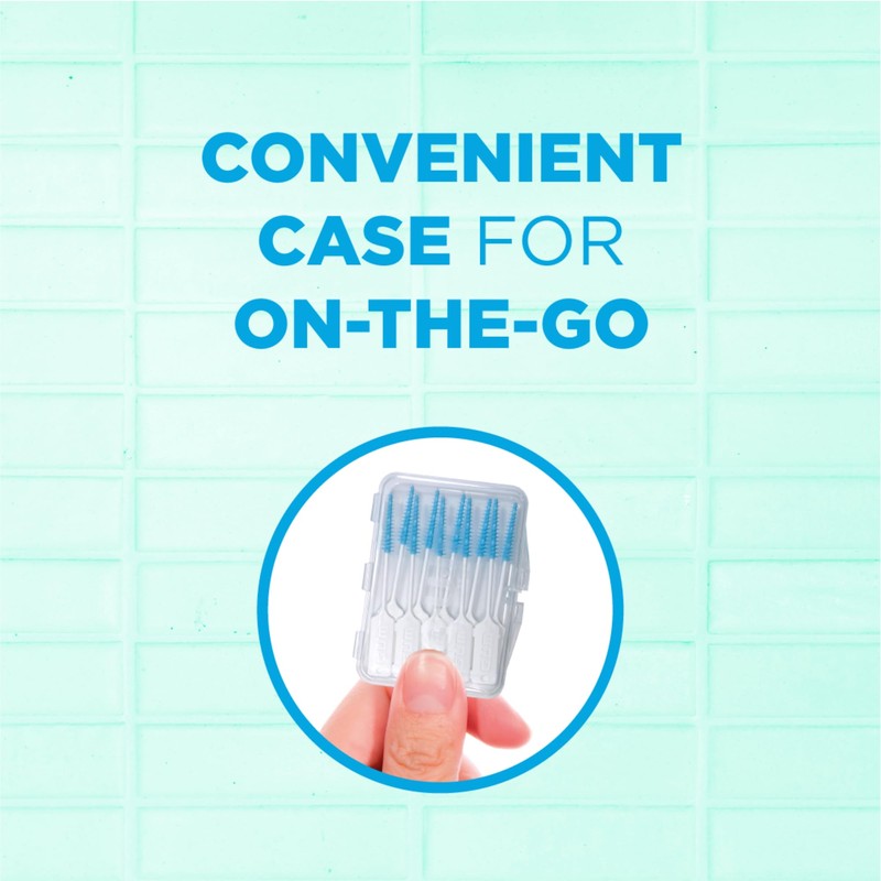 GUM Soft-Picks Wide Space, Easy to Use Dental Picks for