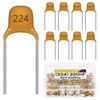 ALLECIN 220nF 0.22uF 224 Ceramic Capacitors 220nF 0.22uF-224 Multilayer Monolithic