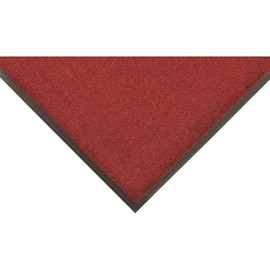 Notrax 130 Sabre™ Vinyl Backed Entrance Mat, for Home or Office, 3' X 4' Red/Black