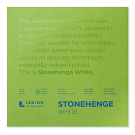 Stonehenge STONEHANGE PAPER 8X8 WHITE 90LB, 8 x 8