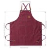 HIUOUIH Men's Kitchen Apron 76 x 68 cm Cooking Apron