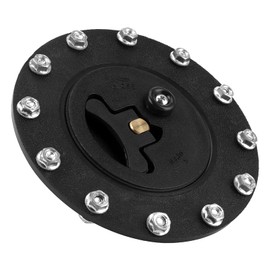 Tapa del Tanque de Gasolina, Celda de Combustible Tapa de Llenado del Tanque de Gasolina Tapa Giratoria Adaptador Resistencia a las Llamas con Perno de Tuerca Universal