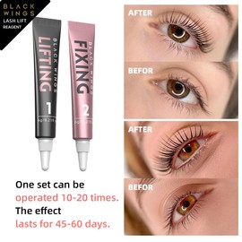 Blackwings Lash Lift Kit Upgradede Lashlift Lash-Lift Eyelash Perming Kit Professional Lashlift Eyelash
