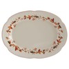 Pfaltzgraff Autumn Berry Oval Platter, 14-3/4-Inch x 11-Inch, White, 5189119