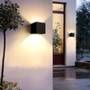 Mille Lucciole 2 Pack LED Outdoor Wall Lights Exterior/Interior, Up