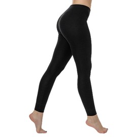 T3280 Baby Thermal Legging Cozy Waffle Knit Winter Layering Essential, USA Made Black