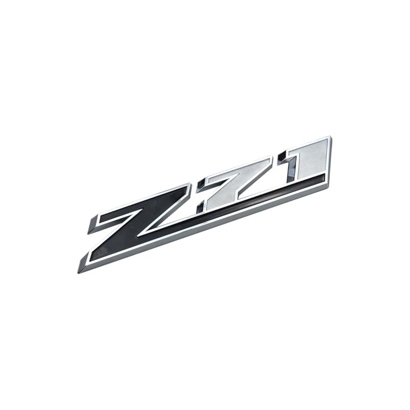 2Pcs Z71 Rear Trunk Emblems Door Side Sport Car Badge