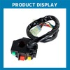 Silscvtt Left Handlebar Switch Start On Off Light Replacement for