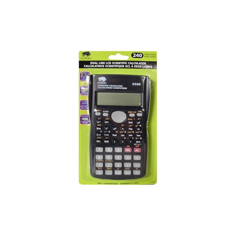 Buffalo Original, Calculator Scientific 240 Functions
