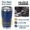 HASLE OUTFITTERS Vaso de 20 onzas, vasos de acero inoxidable