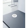 AUGREX Low Profile Shower Drain Base with 1-1/2" Reducer Pipe