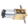 DC Gear Motor, Double Shaft Worm Car Machine Reduction DC