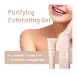 Generic Miapina Exfoliating Gel, Miapina Purifying Exfoliating Gel, Facial Exfoliator Cleanser, Natural ExfoliatingGel Purifying Cream, Universal for All Skin Types (1PCS)