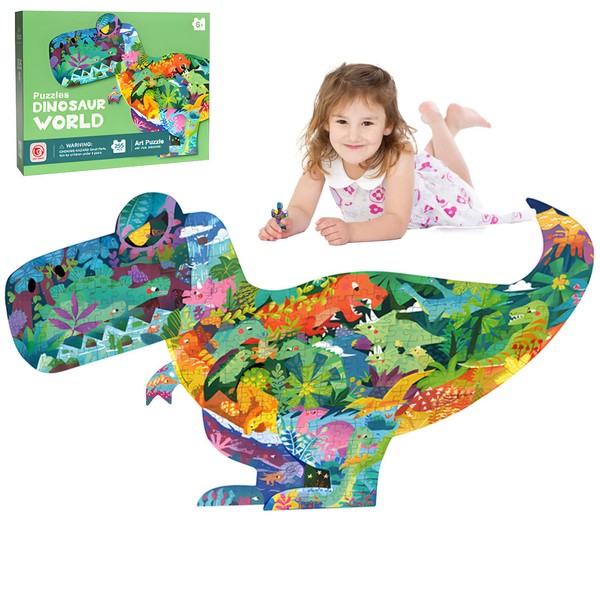 Jigsaw Puzzle Toys for 6 Year Old, 295 Pieces Large