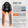 iCrimp Closed Barrel Crimper 4 Way Indents,8 Impressions for Deutsch