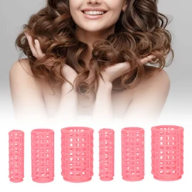 Rulos para el Cabello, 30 Piezas Rulos para el Cabello Rulos Profesionales para el Cabello Rulos para el Hogar para Mujeres Juego de Rulos para el Cabello Herramienta de Peinado