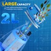 Cordless Pool Vacuum, 1950 GPH Powerful Suction, Handheld Pool Cleaner