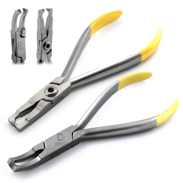 Set of 2 Dental TC Bracket Remover Pliers Orthodontic Braces