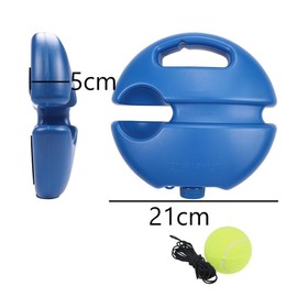 Armastuse Tennis Trainer, Tennis Trainer Rebound Ball with 3 String Balls,Solo Tennis Training Equipment, Suitable for Beginners Sport Exercise