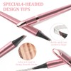 IKOPFLN Rose Gold Eyebrow Pencil, Waterproof, Microblading Eyebrow Pencil, Eye