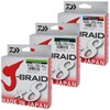 Daiwa J-Braid 8 Braid 0.18mm, 12,0kg/26,5lbs, 300m dark green